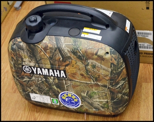 中古美品 ヤマハ EF1600iSC インバータ発電機 EF1600iS