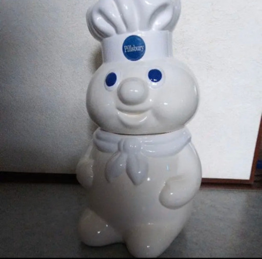 Pillsbury 陶器製小物、食品保存ジャー　ヴィンテージ