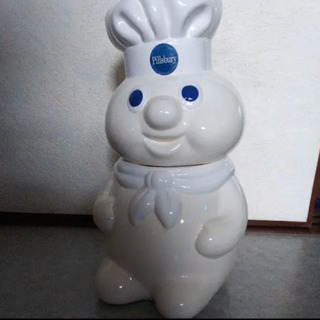 Pillsbury 陶器製小物、食品保存ジャー　ヴィンテージ Pillsbury 陶器製小物、食品保存ジャー ヴィンテージ