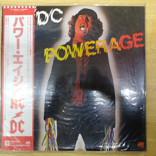 帯付き LP レコード AC/DC パワー・エイジ 国内盤 P-...