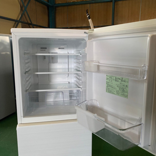 #KR17 ユーイング U-ING UR-F110H-W 冷蔵庫 （110L・右開き） 2ドア スターリングホワイト 2016年製