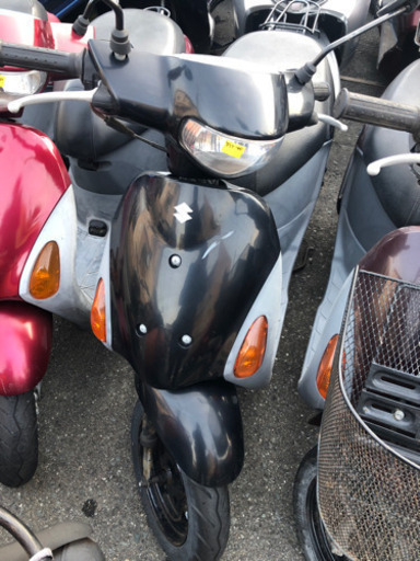 SUZUKI レッツ4 黒色 実働 福岡市南区 原付スクーター | loja