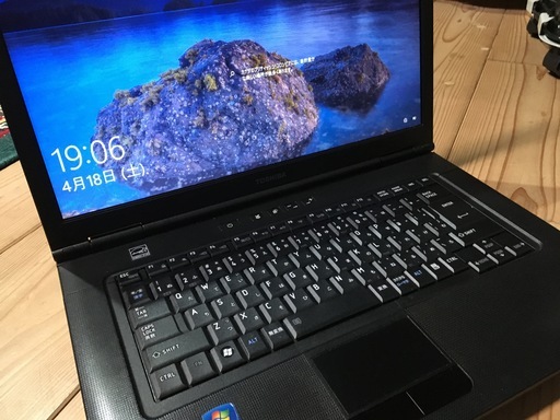 Dynabook win10／Core i5／SSD120GB／4GB