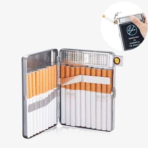 シガレットケース 付きusb充電式 電子ライター 本収納可 タバコケース ボックス 1 こいけみずひろ 下妻のその他の中古あげます 譲ります ジモティーで不用品の処分