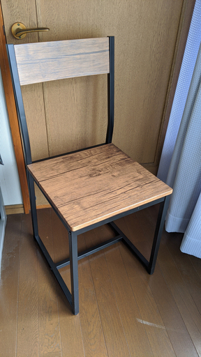 ブロンクス ダイニングチェア 　幅38.5×奥行44×高さ89cm　ABX-600(組み立て済み)