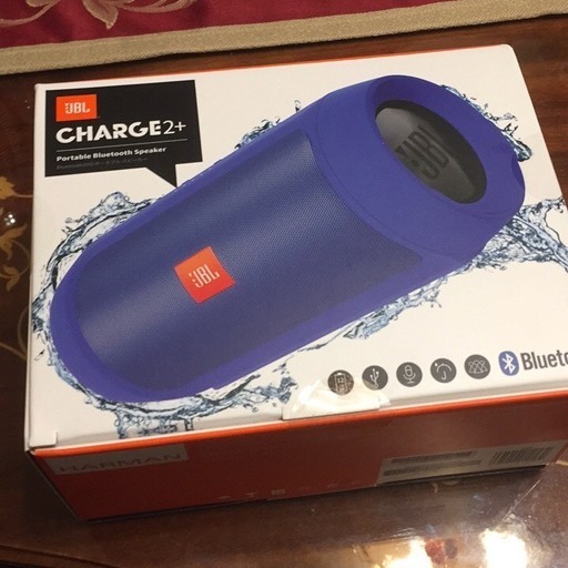 新品 JBL CHARGE2+ Bluetoothスピーカー IPX5防水機能ブルー