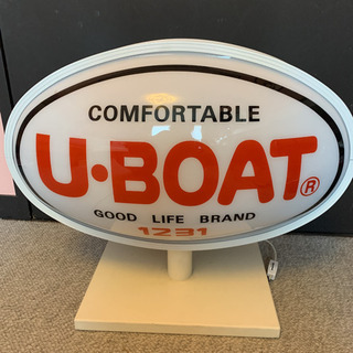 店舗用電飾看板 U.BOAT GOOD LIFE BRAND1231