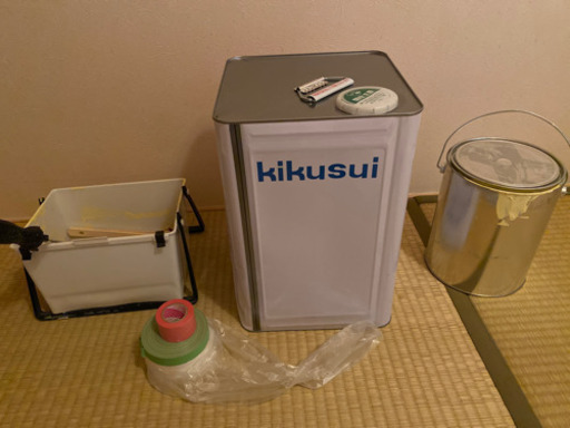 水性艶消し塗料ホワイト16kg （未開封新品）