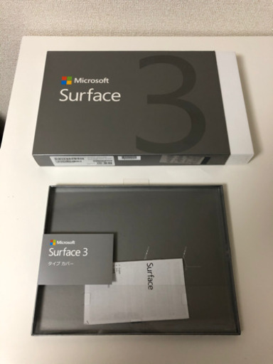 ノートパソコン Surface3(4G LTE,128GB)、専用キーボード、PCケース