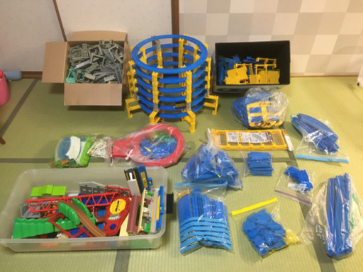 自宅でプラレール博セット