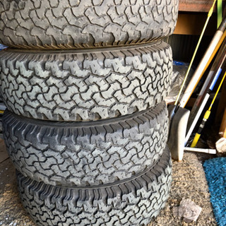 ハイエース ラグナホイール&BFグッドリッチ215-75-15 4本セット アゲ系