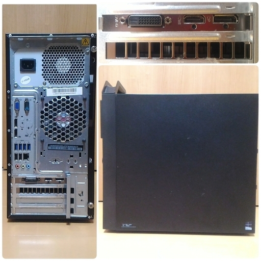 爆速ゲーミングPC Xeon E3-1240v3 GTX1650 SSD480G メモリ16G HDD500GB 