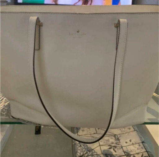 Kate spade トートバッグ 白