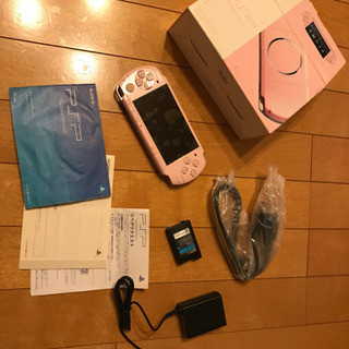【美品！】PSP-3000 人気のピンク　初音ミクソフト付！