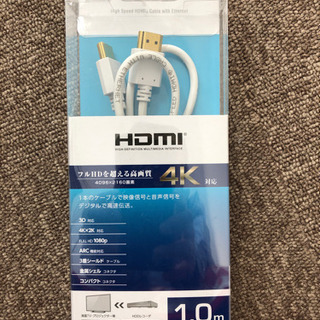 HDMIケーブル 1m 売り切れ
