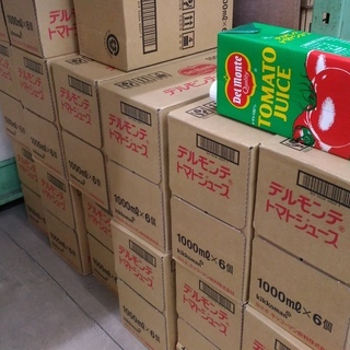 トマトジュース １Ｌ 賞味期限６月１日～ １本２００円（業務用 ...