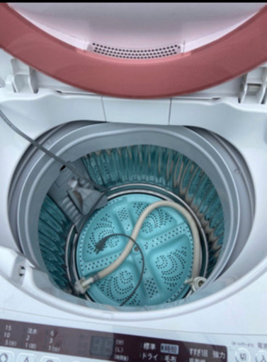 中古 SHARP 洗濯機 ES-GE60P-P 2014年製