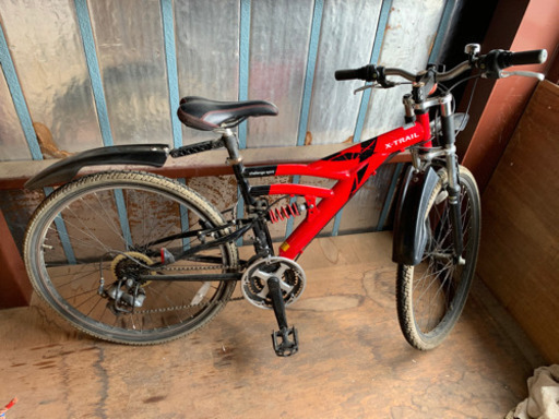 中古　26インチマウンテンバイク　18段