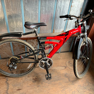 中古　26インチマウンテンバイク　18段