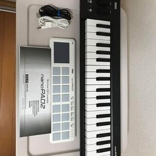 Korg microKEY37 + nanoPAD2 