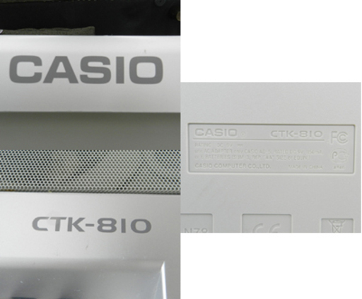 キーボード CASIO 61鍵 CTK-810 カシオ ピアノ 電子ピアノ ベーシックキーボード ☆ PayPay(ペイペイ)決済可能 ☆ 札幌市 北区 屯田