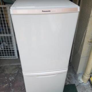 福岡 配送無料 Panasonic冷蔵庫 福岡市内配送無料 Panasonic 2ドア冷蔵庫 138L ホワイト NR-B147W-W