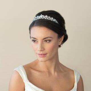 【新品タグ付】【ivory&co.】ブライダルティアラ Clementine