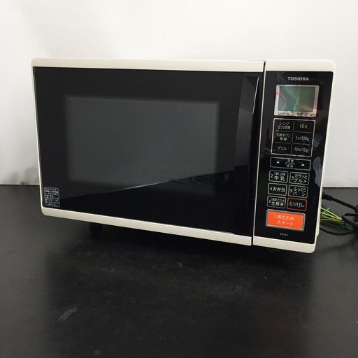 中古☆TOSHIBA 電子レンジ ER-K3 石窯オーブン