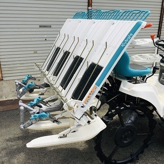 SOLD OUT】クボタ 田植機 4条 JC4 キュート 6.2馬力 パワステ クランク 