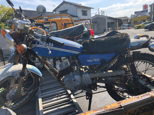 YAMAHA  TY50 珍しい　不動　ジャンク　福岡市南区