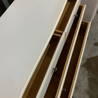 ★白家具 チェスト アンティーク風 猫足 お値下げ★