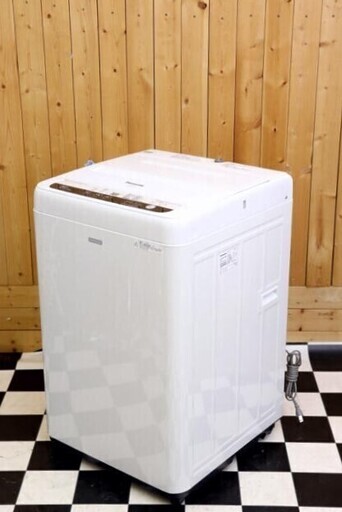 配達込み　全自動洗濯機　Panasonic NA-F50B10C 2017年製　5.0kg　ホワイト　住まい　生活　洗濯　単身