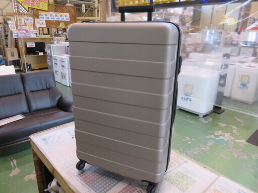 【店舗同時販売中】無印良品　63Lキャリーバッグ　G1S-016 　ベージュ