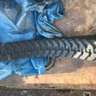 建設機械　ユンボ　ゴムクローラー