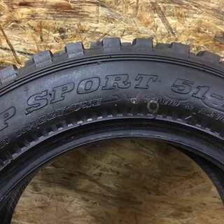 DUNLOP SP SPORT 51-R 185/65R14 14インチ スパイクタイヤ 4本 バリ溝 マカロニピン 希少　(TC184) クレジットカード QR決済可能 DUNLOP SP SPORT 51-R 185/65R14 14インチ スパイクタイヤ 4本 バリ溝
