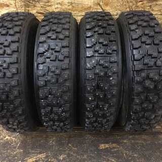 DUNLOP SP SPORT 51-R 185/65R14 14インチ スパイクタイヤ 4本 バリ溝 マカロニピン 希少　(TC184) クレジットカード QR決済可能 DUNLOP SP SPORT 51-R 185/65R14 14インチ スパイクタイヤ 4本 バリ溝