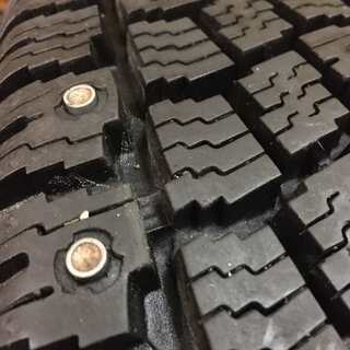 HANKOOK ハンコック ZOVAC HPW 401 155/70R13 13インチ スパイクタイヤ 4本 バリ溝 カップピン 希少　(TD307) クレジットカード QR決済可能