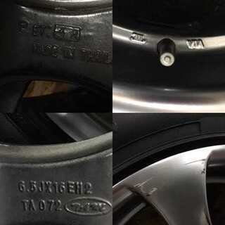 YOKOHAMA ES300 205/55R16】夏 4本【BMWタイプホイール 社外 16インチ 
