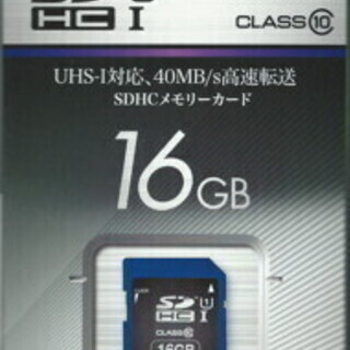 16GB 高速 SD カード GREEN HOUSE 未開封