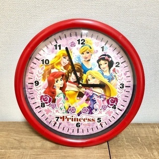 【値下げ中】ディズニープリンセスの掛け時計