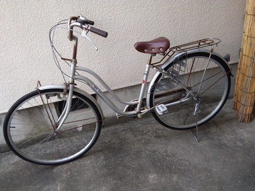 27インチ自転車前かごなし きびだんご 西宮のその他の中古あげます 譲ります ジモティーで不用品の処分