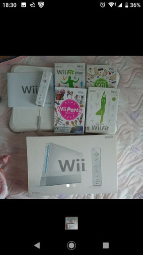 任天堂 Wii ソフト4本、リモコン、コントローラ、Wii fit