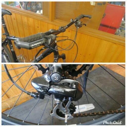 終了　自転車屋の中古クロスバイク　TREK ALPHA 7100 フレームサイズ510　適応身長　180㎝前後の方に最適です。 終了 自転車屋の中古クロスバイク TREK ALPHA 7100 フレームサイズ510