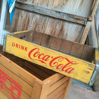 コカコーラ木箱　アンティーク
