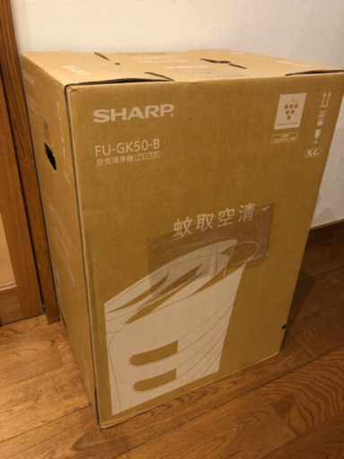 空気清浄機 蚊取り機能付 SHARP FU-GK50B