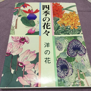 四季の花々 洋の花       花の画集  書籍