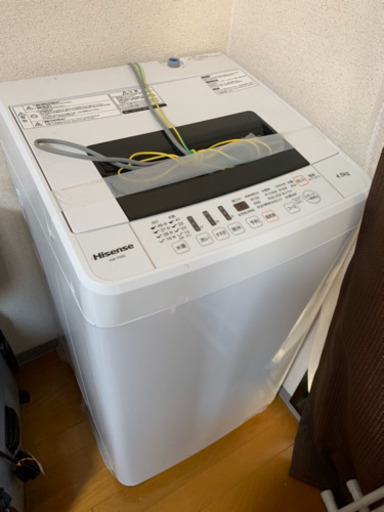 ハイセンス　洗濯機　2018年製