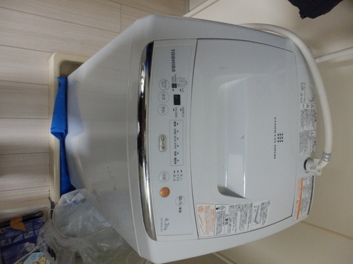 洗濯機　TOSHIBA　AW-42ML　2013年製造　4.2ｋｇ