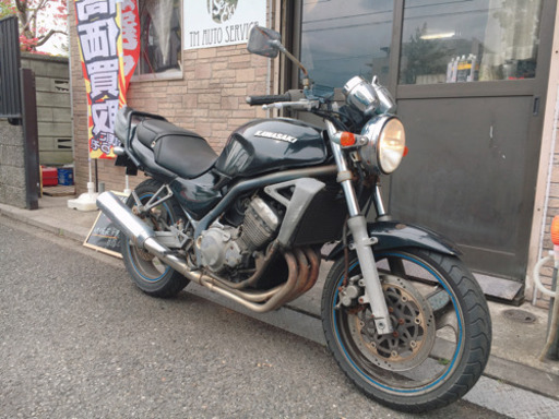 カワサキ バリオス ZⅡテール、バックレストカスタム