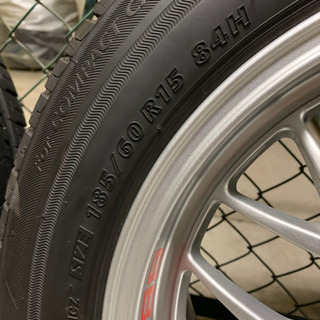BBS RG357 185/60/15 エコピア 19年50週 9部山